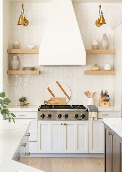 Transitional Kitchen by Designs by Priya