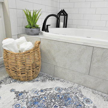 Farmhouse Master Bathroom Makeover