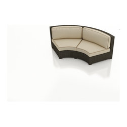 6 Pc. Hampton Outdoor Radius Sectional Set by Forever Patio - Outdoor Lounge Sets
