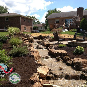 Pondless Waterfalls Ideas for your Kentucky Landscape