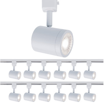 Charge LED Line Voltage Track Head, White