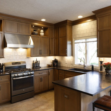Kitchen Remodel Maximizes Storage & Style