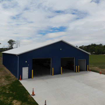 Hybrid Building Solutions Post Frame Warehouse