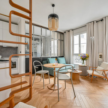 Lifting hausmannien pour un 34 m2 parisien