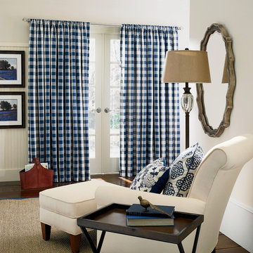 Buffalo Check Rod Pocket Curtains