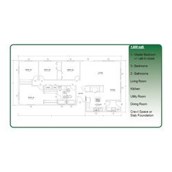 1600sqft. Cumberland Series Blue Ridge - Building Materials