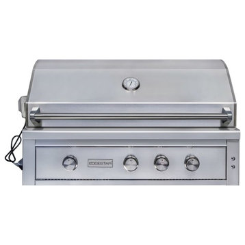 EdgeStar GRL420IBBNG 89000 BTU 42"W Natural Gas Built-In Grill - Stainless