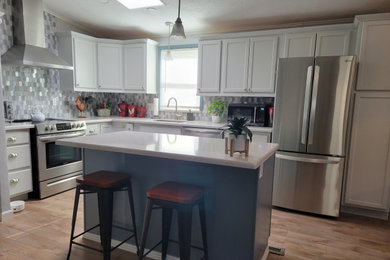 Example of a kitchen design in Phoenix
