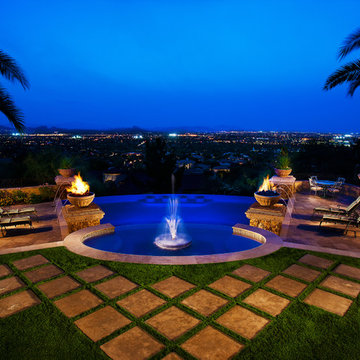 Negative Edge Pools by Mossman Brothers Pools
