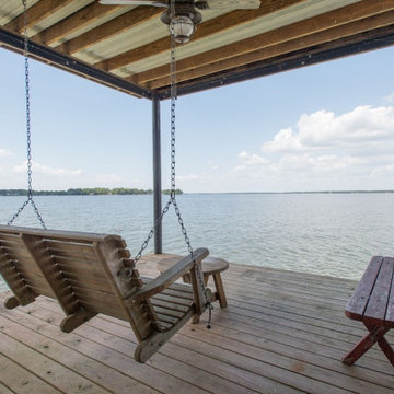 Lakeside Dock, Deck, Retaining walls