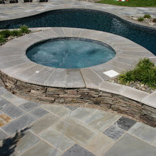 pool stone