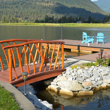 Lake side Dock and Bridge