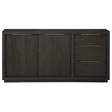 Crafters and Weavers Solstice Modern 3 Drawer Sideboard / Media Console
