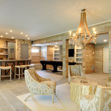 Basement games room