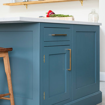 Stunning Blue/Grey Kitchen