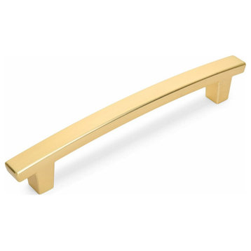 Cosmas 5239BG Brushed Gold Contemporary Arch Cabinet Pull