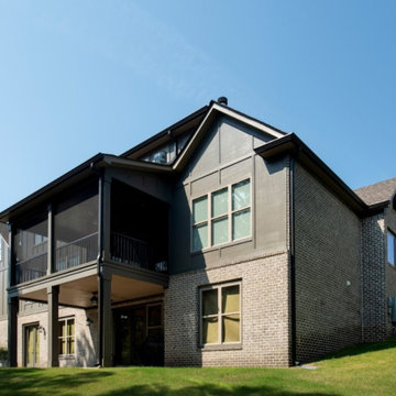 Steele Canyon Brick & Arriscraft Stack Ice Stone Home - Tennessee
