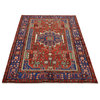 Persian Rug Nahavand 6'8"x4'9" Hand Knotted