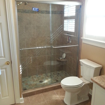 Sliding shower doors Frameless and Framed