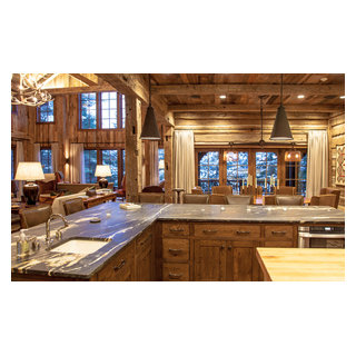 New Hampshire Snow and Lake Lodge - Rustic - Boston - by MossCreek | Houzz