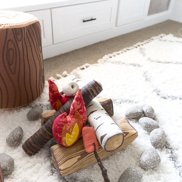 Transitional Office + Kids Camping Room
