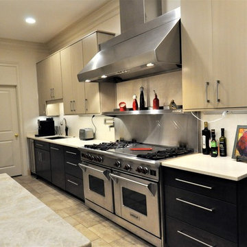 Modern Memphis Two-Toned Kitchen Remodel