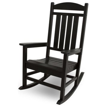 Presidential Rocking Chair, Black