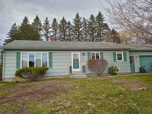 Basic ranch exterior ideas.