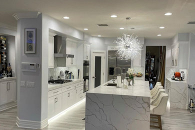 Kitchen - contemporary kitchen idea in Other
