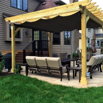 Belgard Paver Patio with Pergola in Naperville, IL