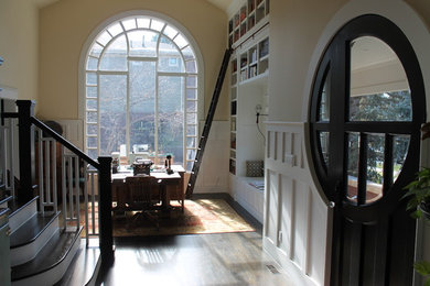 Home office - contemporary home office idea in Denver