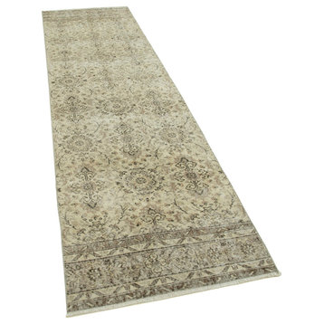Rug N Carpet - Hand-knotted Anatolian 2' 9" x 10' 1" Rustic Kitchen Runner Rug