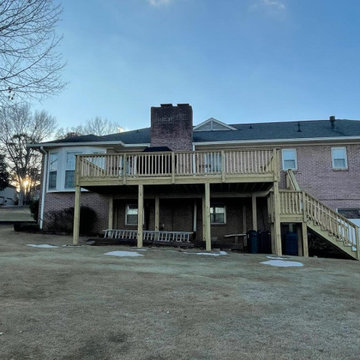 Pressure Treated Deck Addition in Hoover AL