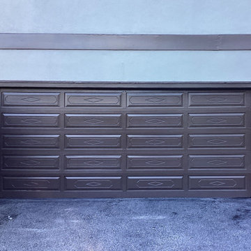 From Redwood to Faux Walnut Oak Gallery Steel in Villanova