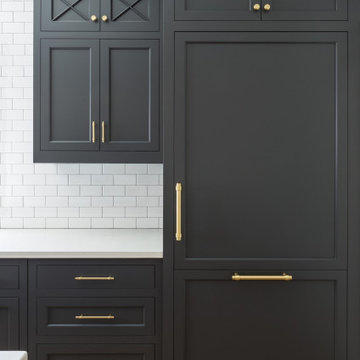 Cabinet Paint Colors: Black Onyx
