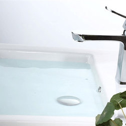 Modena Single Handle Deck Mounted Bathroom Sink Faucet - Bathroom Sink Faucets