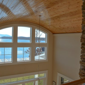 Lake House Barrel Vault Dining Room