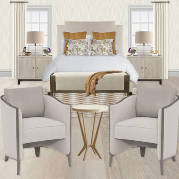 Fresh, Spring Bedroom