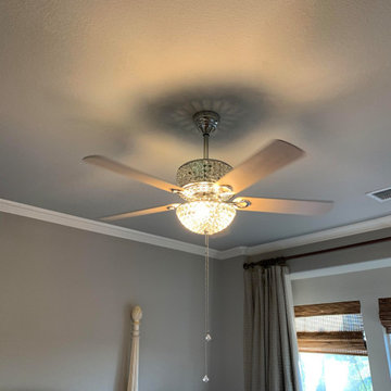 Lighting, Ceiling Fans, and Art