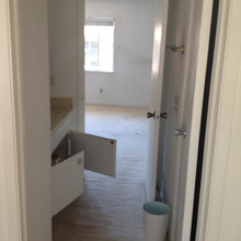 master bathroom before and after reno