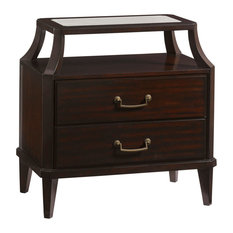 Lexington Kensington Place Trevor 2-Drawer Nightstand, Oxford Brown