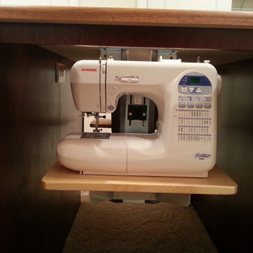 Finished Basement/Custom Sewing Room