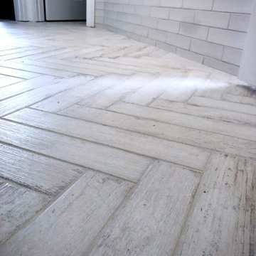 Hardwood floor detail