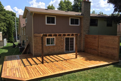 Inspiration for an exterior home remodel in Toronto