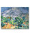 'Mont Sainte-Victoire' Canvas Art by Paul Cezanne