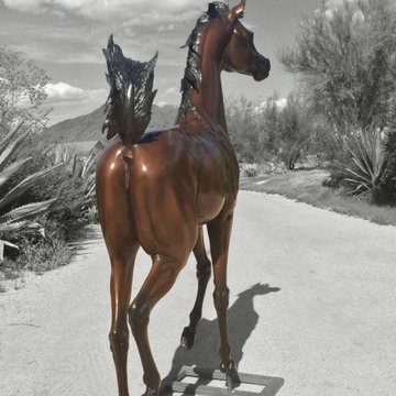 Dream of Spring Bronze Equine Sculpture