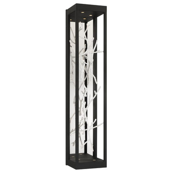 Aerie 4-Light Wall Sconce in Black
