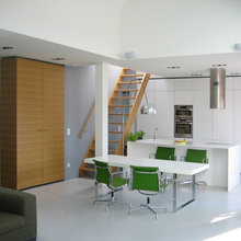 Steep stairs