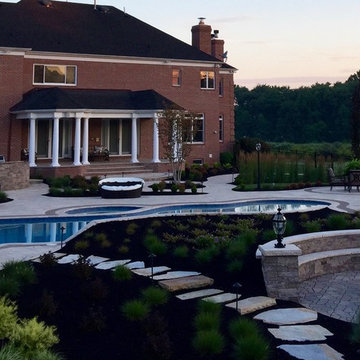 Paradise Pool Project Designed, Built, & Maintained by Garden Artisans LLC, Cran