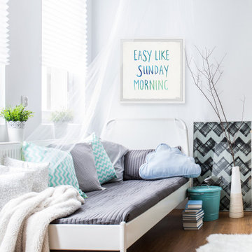 "Easy like Sunday Morning" Framed Painting Print